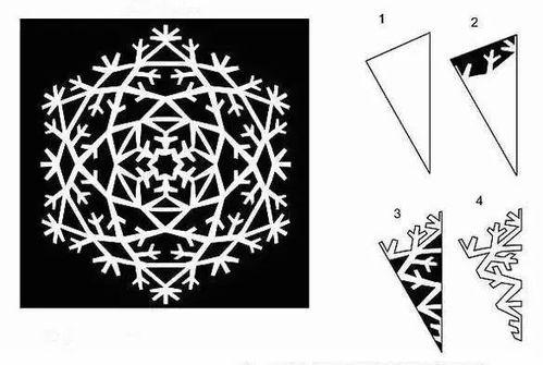雪花的剪法视频,轻松掌握剪纸艺术之美